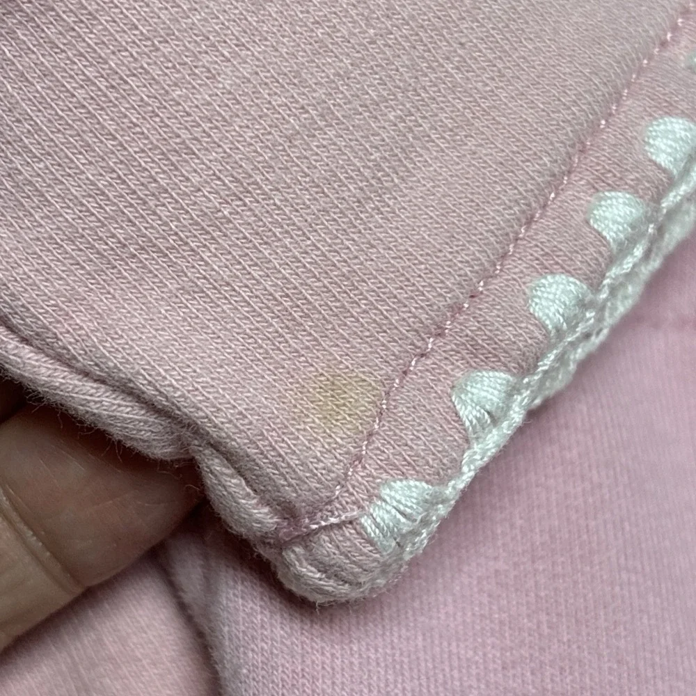 Ralph Lauren Girls Pink  2pc Long Sleeve Top/ Jacket And Pants Set 9M